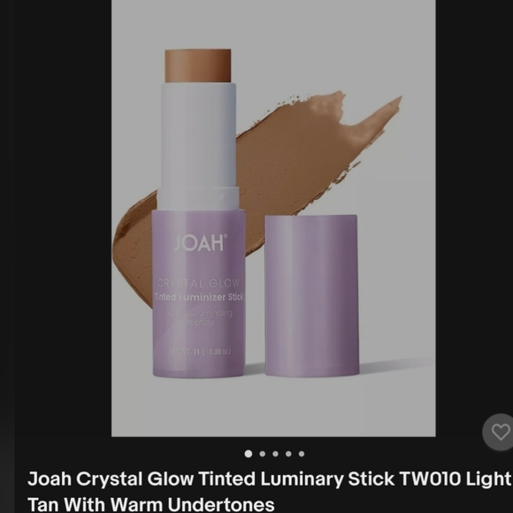 JOAH crystal glow tinted luminizer stick .38 oz/11 g NIB Shade TW010 light tan - Picture 1 of 10